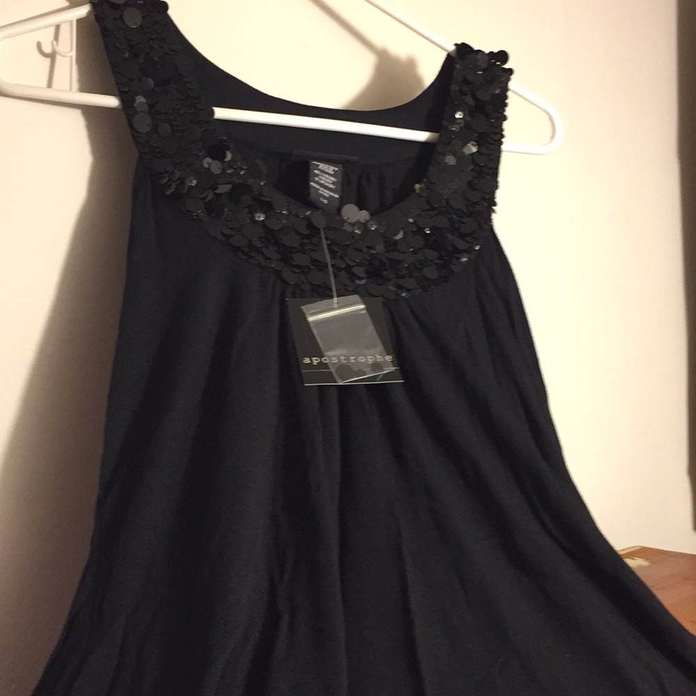 Apostrophe tank top